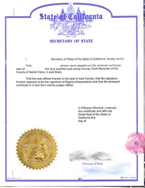 Nebraska内布拉斯加州  美宝的出生纸三级认证的办理程序